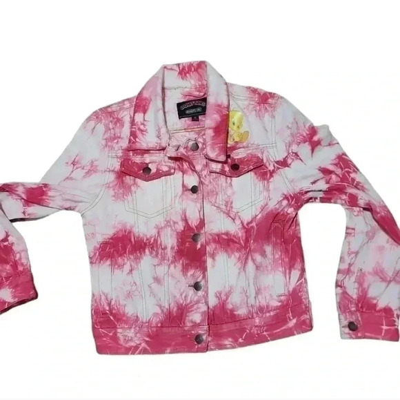 Members Only Tiedye Jacket. Size Medium - Picture 4 of 6